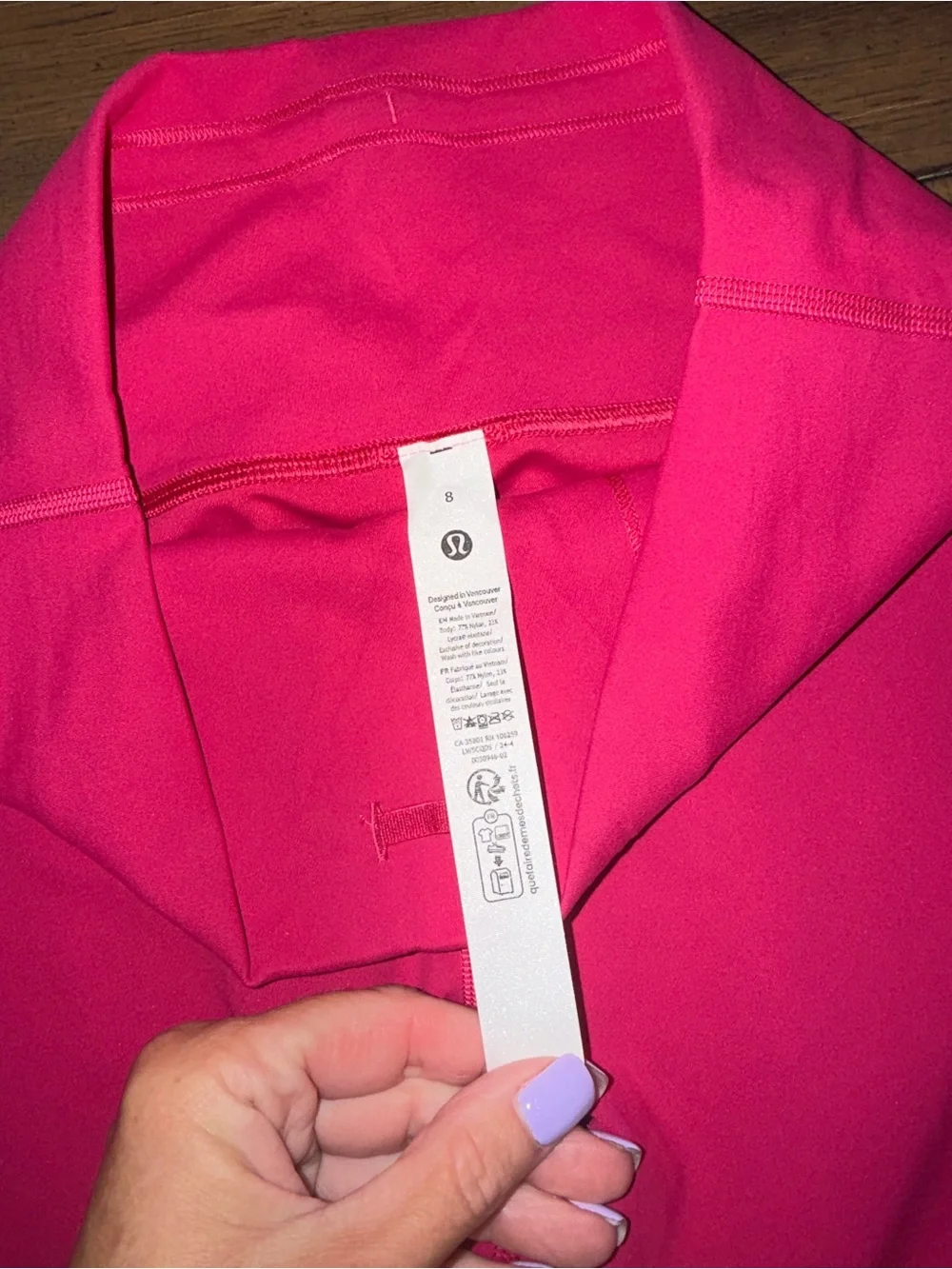 NWT Lululemon Wunder Train High-Rise Tight 25